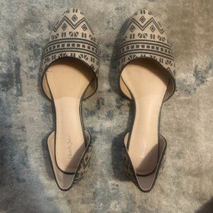 Fun Print flats size 10